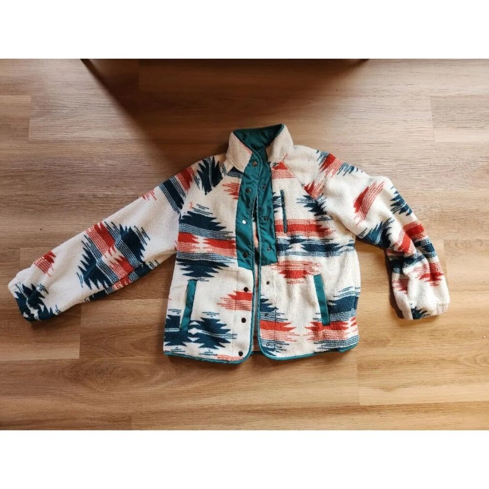 Elegant Chic Casual Western-Style Printed Jacket - Cozy Button-Up